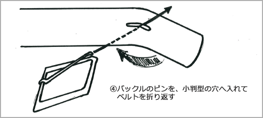 革ベルト・ファッションベルトの修理実例を紹介！　サイズカットについて（過程２）