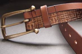 オーダーベルト　ライン入り