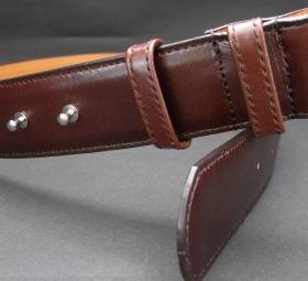 ベルト　修理　革取り替え