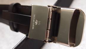 穴のないスライドベルト